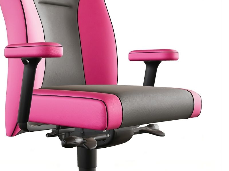Gaming_Stuhl_pink_Sitzflaeche_atmungsaktives_Kunstleder
