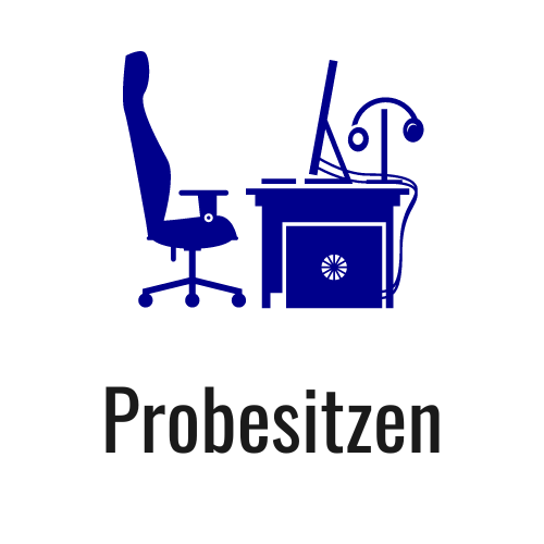 Gaming Stuhl Probesitzen